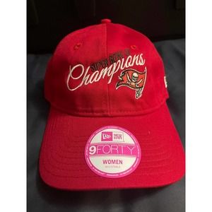 New Era 9Forty Women's Tampa Bay Buccaneers Super Bowl LV Champions OSFA Hat New